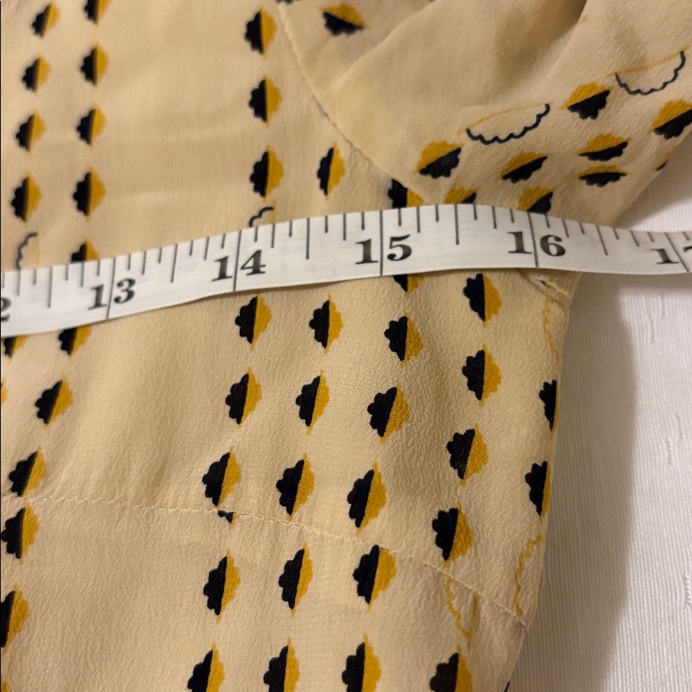 Lauren Moffatt Charming Yellow and Blue Dress - Picture 9 of 13